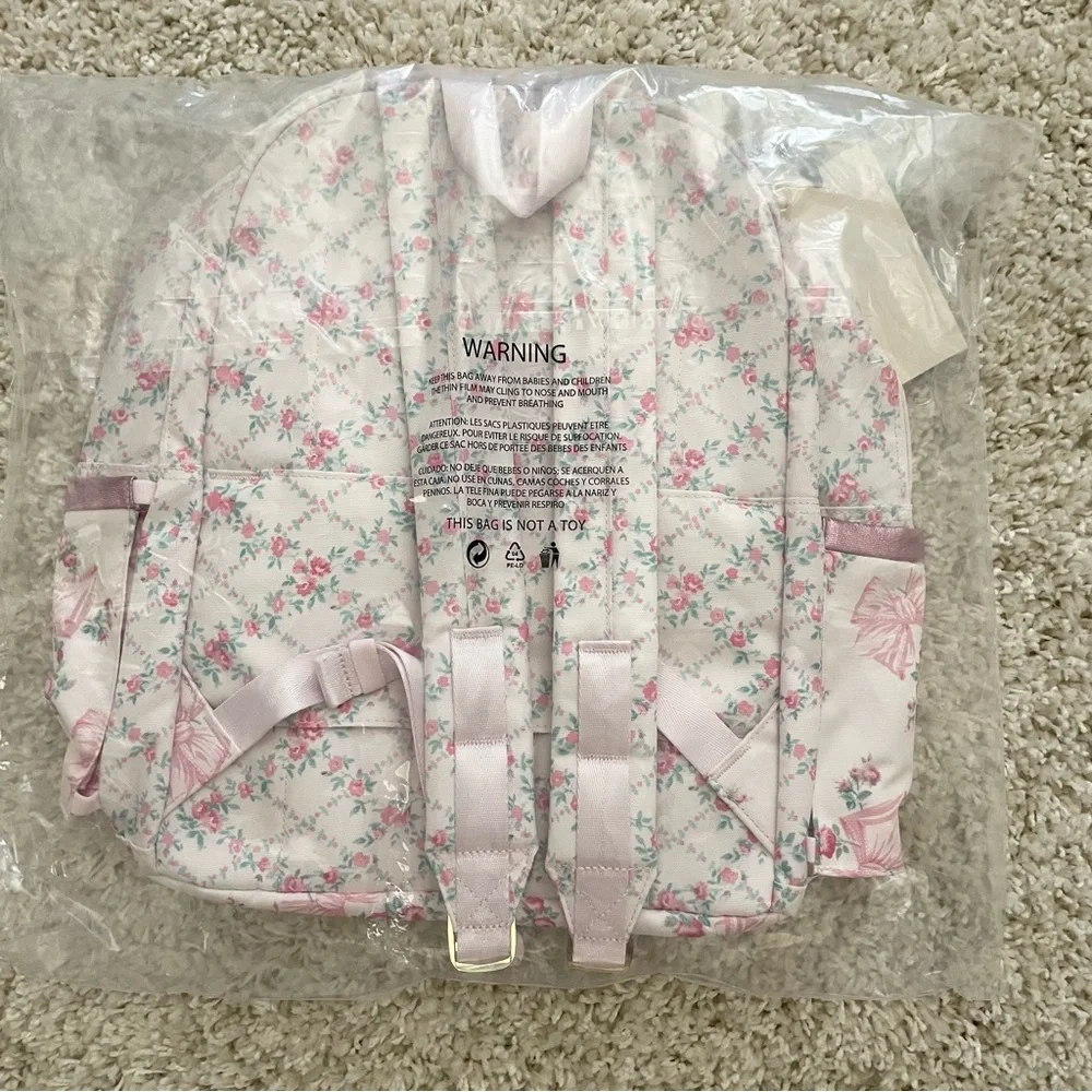 LOVESHACKFANCY STATE BACKPACK VIRAL ROSA BEAUX